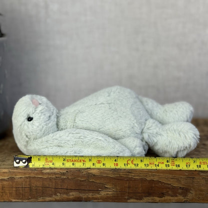 Jellycat Rare Retired Small Bashful Seaspray Pale Green Bashful Bunny NWOT