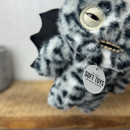 Fuggler - Bespoke Cusom Made Fuggler Leopard Print Bat Wings Made With Fuggler