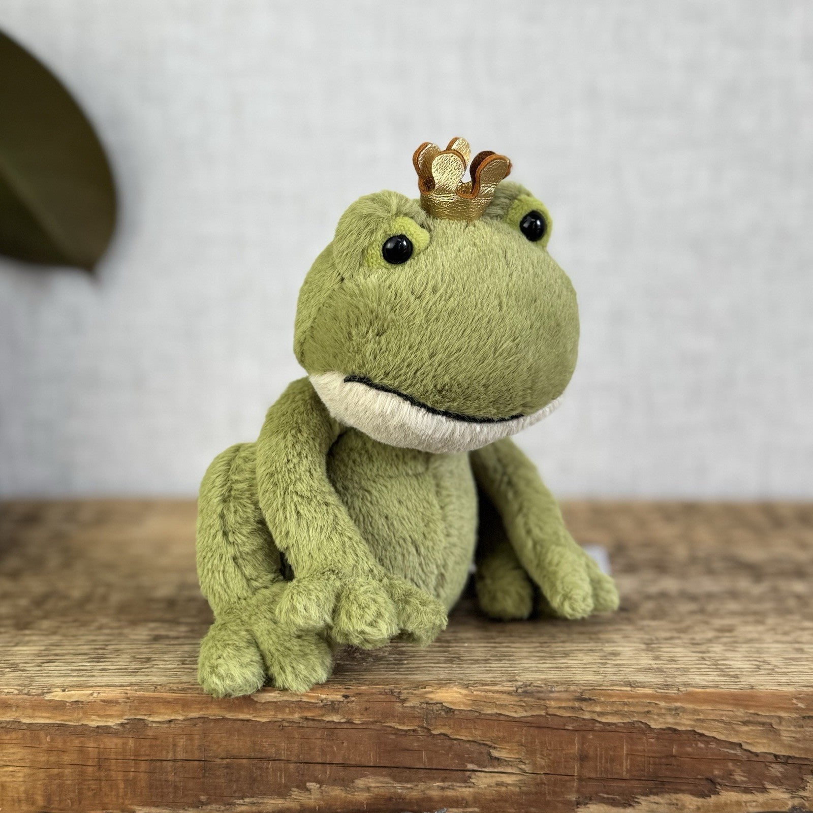 Jellycat Small Felipe Frog Prince - Little Frog In Crown - Jellycat Frog Small