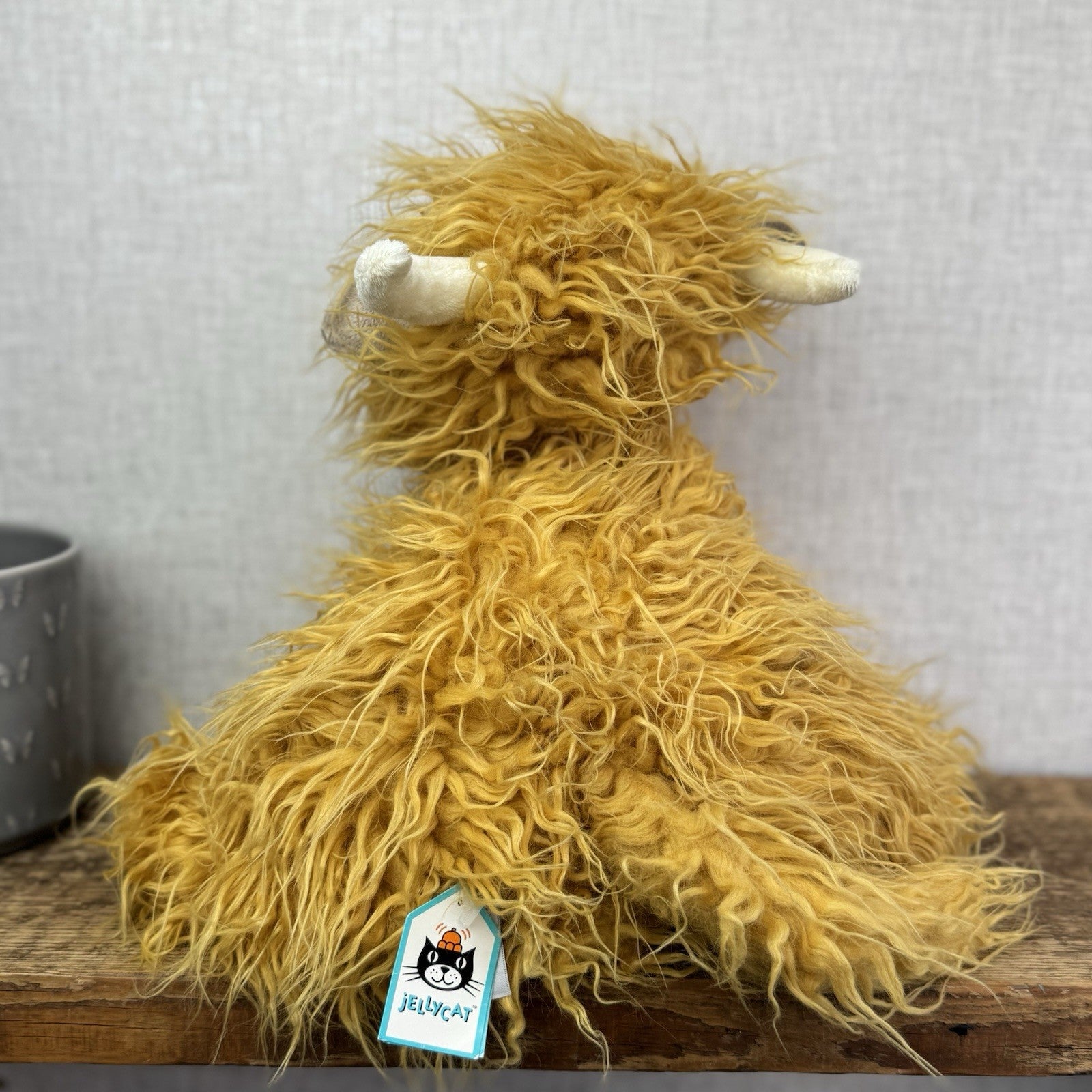 Jellycat Medium Special Truffles Highlands Cow -New With Tags 14”