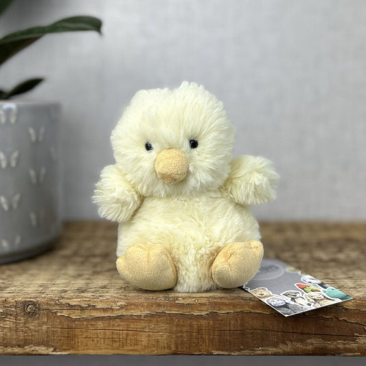 Jellycat Fluffster Yellow Chick - Small Fluffy Chick - Retired Rare - 5” (1)