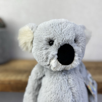 Jellycat Medium Bashful Koala - First Release Old Style Bashful Soft Toy Rare 