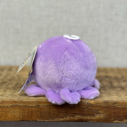 Aurora - Palm Pals Mini Beanbag Plush Purple Oliver Octopus BNWT 5"