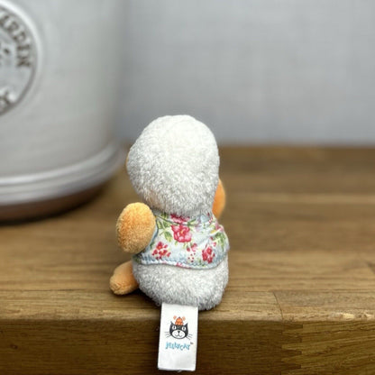 Jellycat Spring Sweetie Chick - Tiny Chick In Floral Top - Tiny Duck 4”