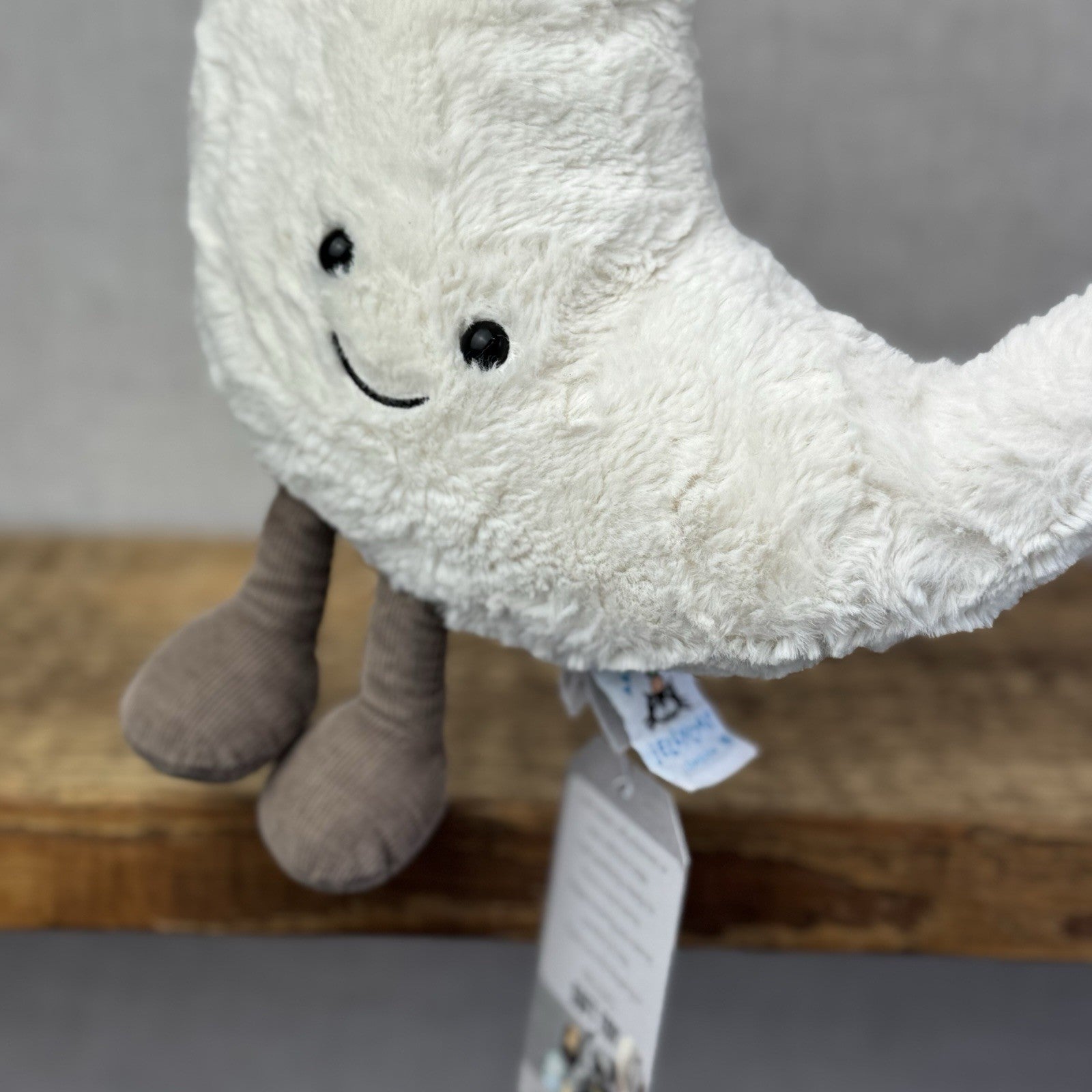 Jellycat Amuseable Moon Plush Beanie Soft Toy - Moon Decor Display Cute 12"