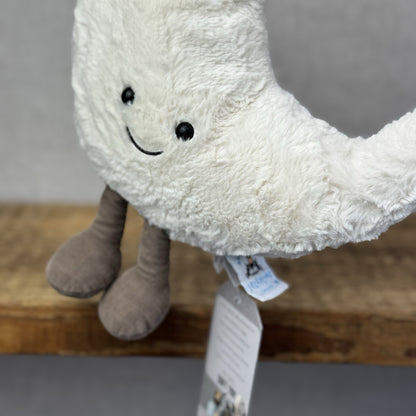 Jellycat Amuseable Moon Plush Beanie Soft Toy - Moon Decor Display Cute 12"