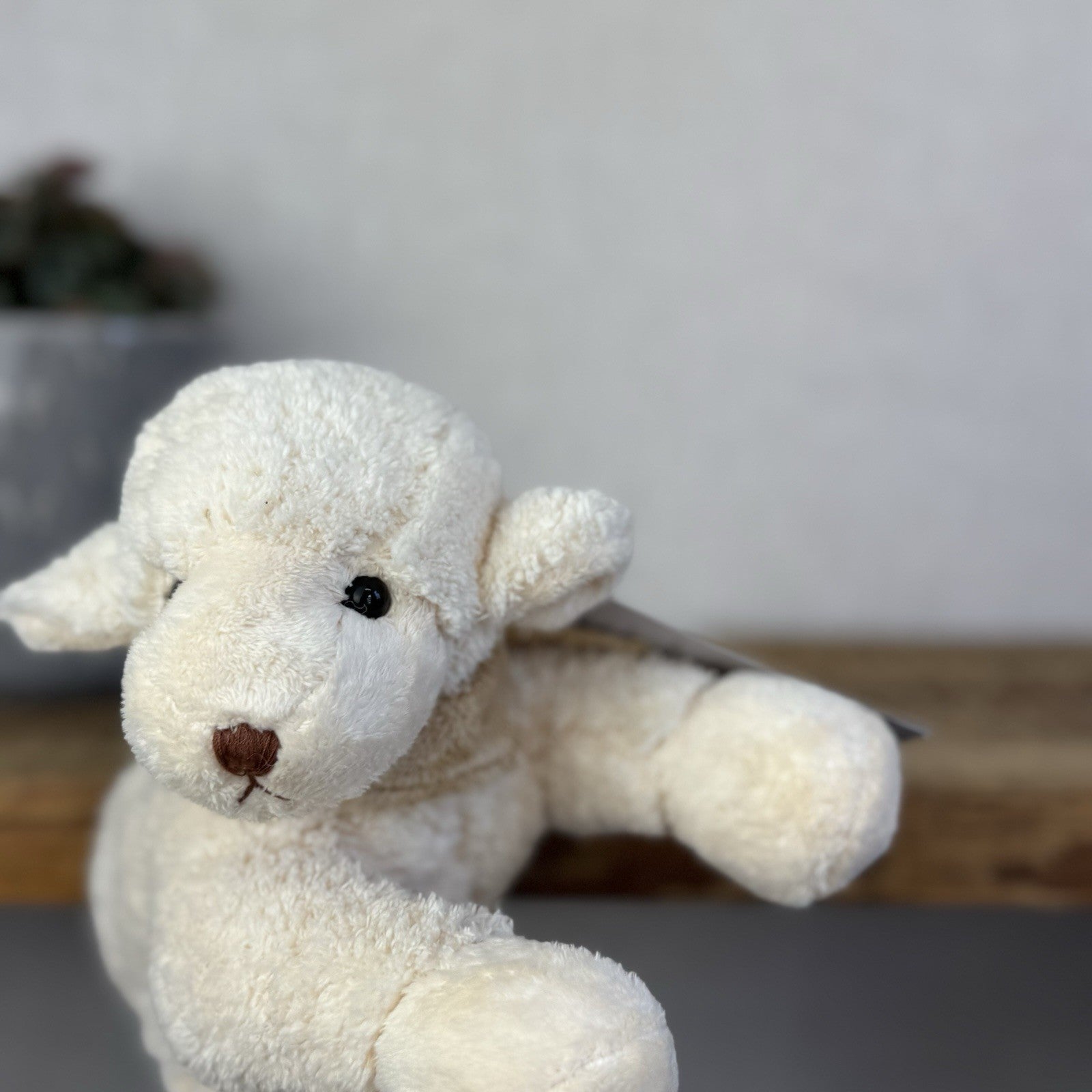 Bukowski Bears - Barbara Bukowski Sheep Lamb Beanie Small Laying Sheep 9"