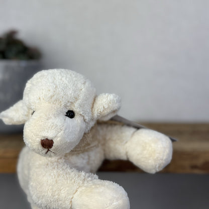 Bukowski Bears - Barbara Bukowski Sheep Lamb Beanie Small Laying Sheep 9"