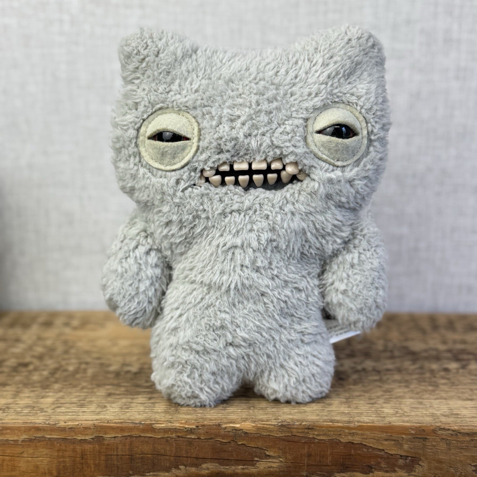 Fuggler Munch Munch Grey Funny Ugly Monster Plush Retired Munch Munch Plush
