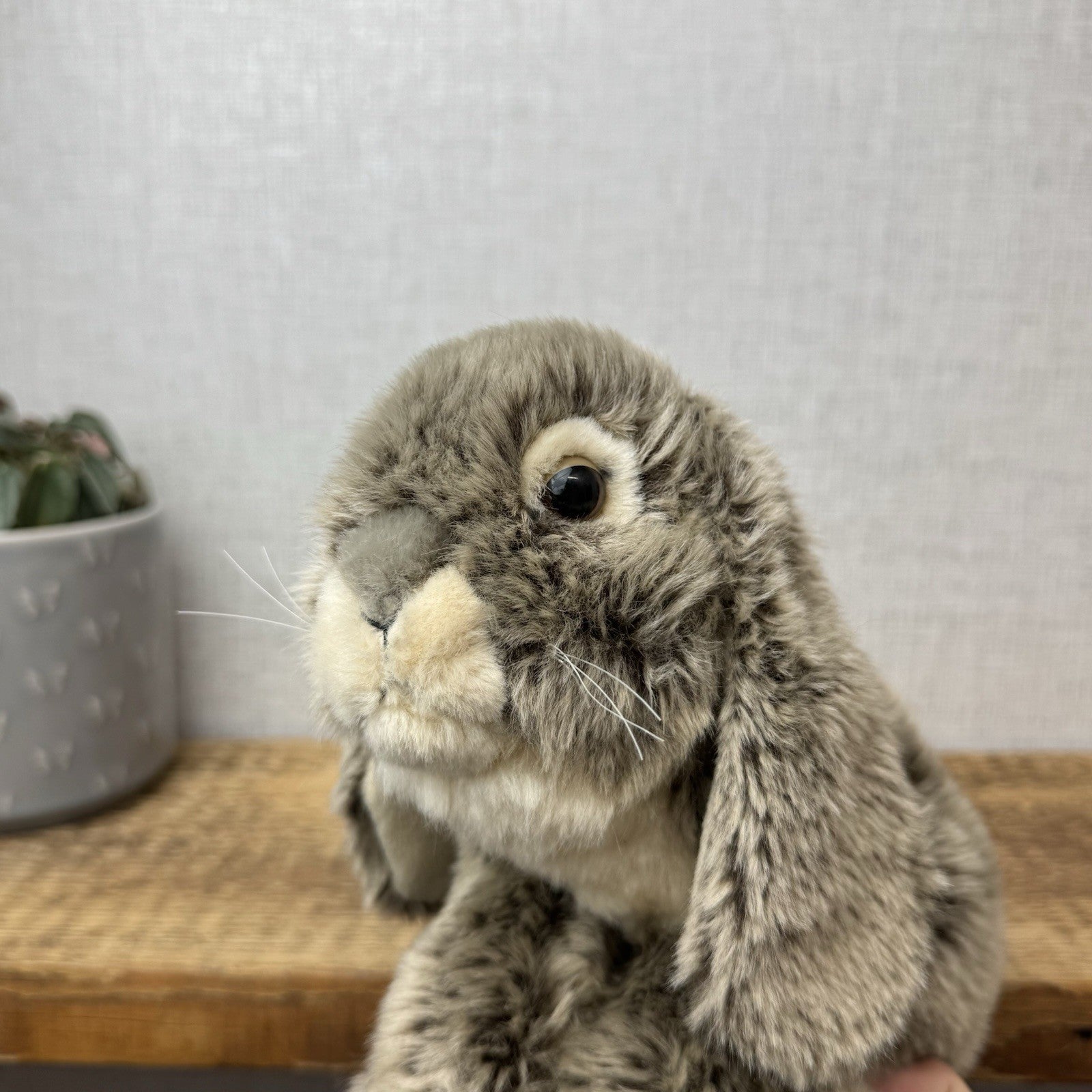 Animal Alley/Toys R Us Lop Ear Rabbit - Cottontail Bunny Rabbit Beanie Realistic