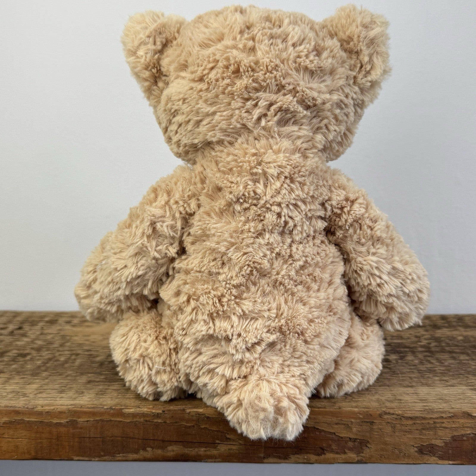 Jellycat Medium Edward Bear - Medium Golden Textured Bear Plush 12"