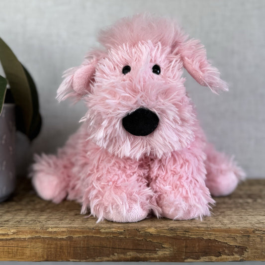 Jellycat Pink Truffles Puppy Dog  - Truffles Puppy Soft Pink NWOT Cushion 14”