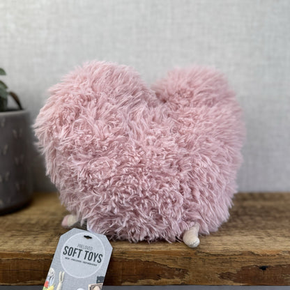 Jellycat Aimee Sheep Soft Toy - Pink Fluffy Lamb Plush Retired Soft Toy 9"