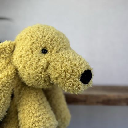 Jellycat Splootie Puppy - Retired & Rare Large Golden Beanie Floppy Dog 22”