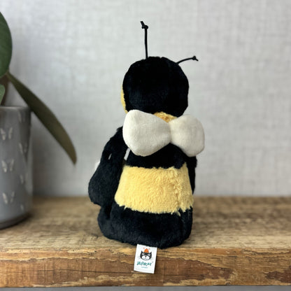 Jellycat Small Bashful Bee - Old Style Bumble Bee Beanie Plush New With Tags 8”