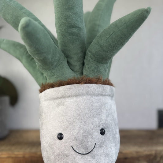 Jellycat Big Amuseable Aloe Vera - Large Plant Plush Soft Toy With Legs Retired