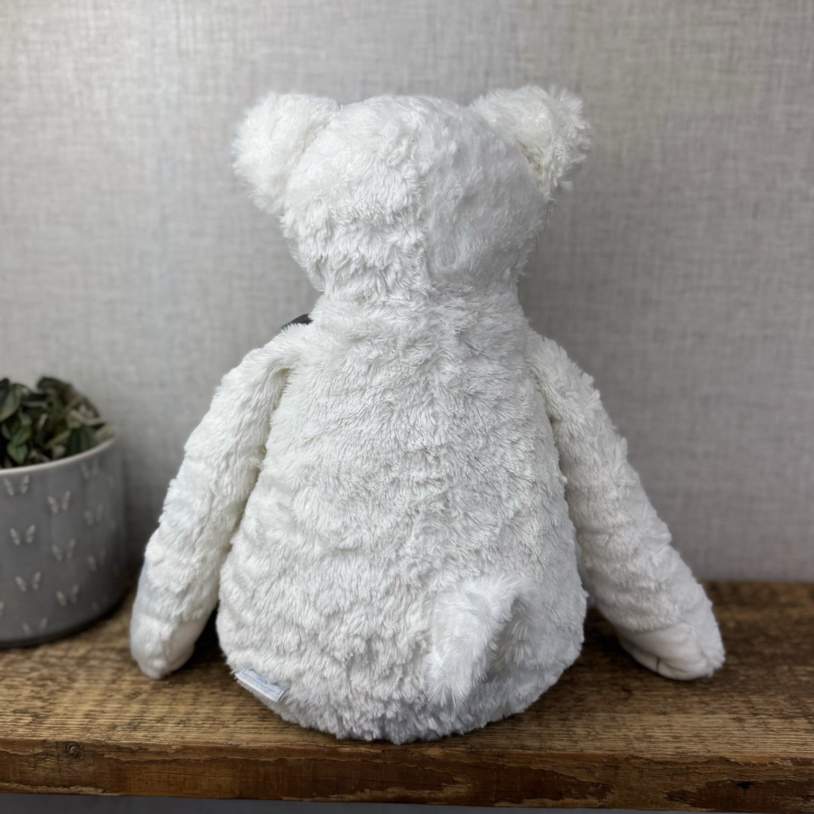 The Little White Company Huge Oscar Bear Pickles Beanie 23" (Jellycat Collab)