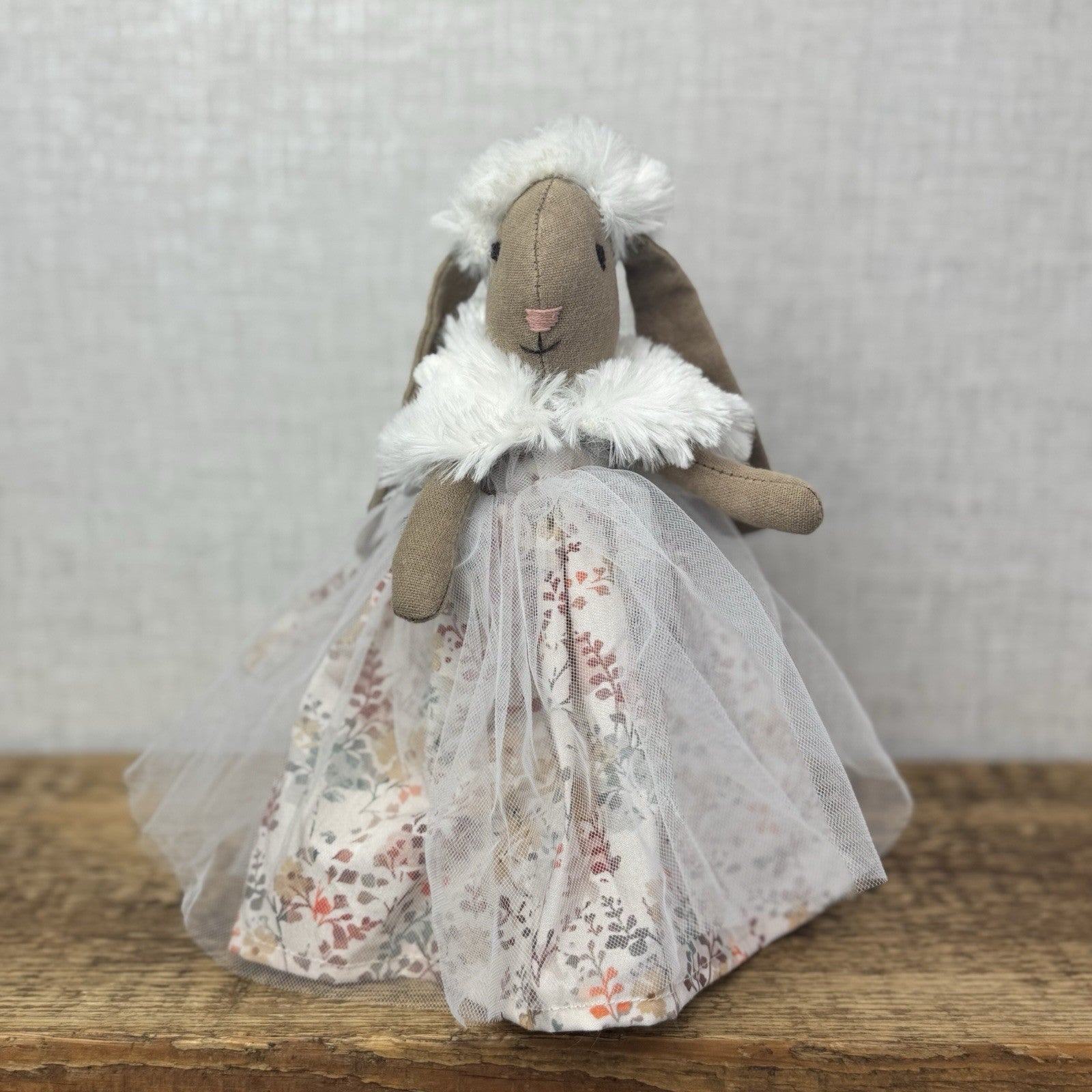 Maileg Mini Bunny - Brown Mini Bunny Princess (Custom Princess Outfit)