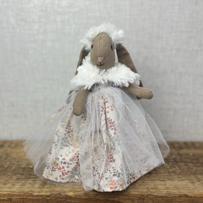 Maileg Mini Bunny - Brown Mini Bunny Princess (Custom Princess Outfit)