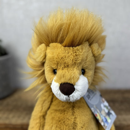 Jellycat Wumper Lion - Super Soft Yellow Floppy Lion Soft Toy Retired Rare 14"
