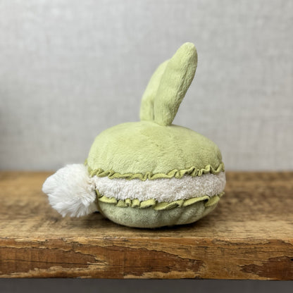 Jellycat Dainty Dessert Bunny Macaron - Green Bunny Amuseable New Without Tag 5”