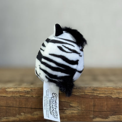 Squishmallow Squishville - Tiny Zebra Soft Toy Plush - Freddie Zebra 2” (#2)