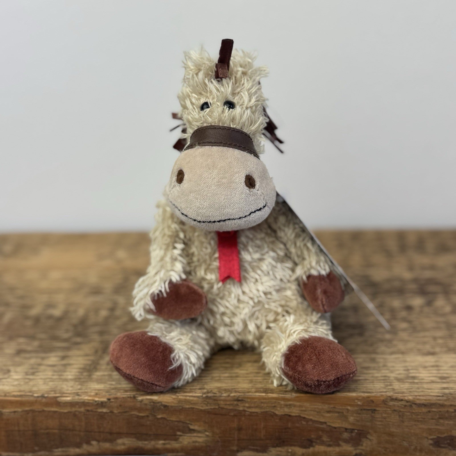 Jellycat Bunglie Tot Pony/Horse - Vintage Mini Bunglie Horse Plush Beanie 8"