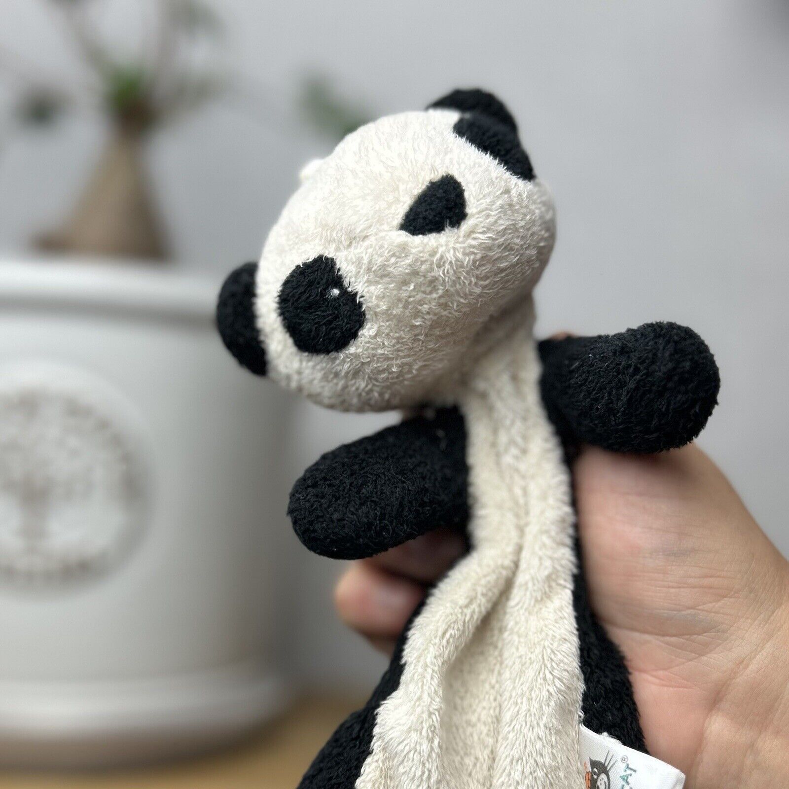 Jellycat Pippet Panda Bear Comforter Soother - Soft Toy Blankie - Panda Soother