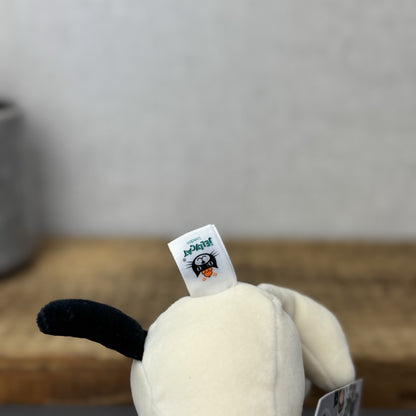 Jellycat My First Puppy Bashful - Small Velour Cream/Black Dog Retired 8" (#2)