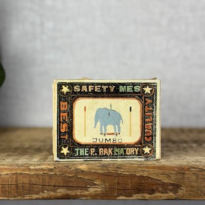 Maileg St Louis Matchbox Mouse - Wooden Matchbox Vintage Rare (Damage Matchbox)