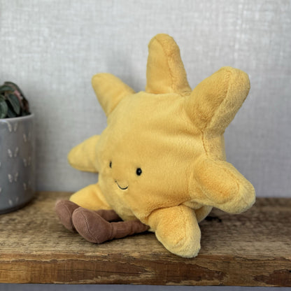 Jellycat Amuseable Sun - Jellycat Sun Soft Toy Medium Retired Weather Plush 12"