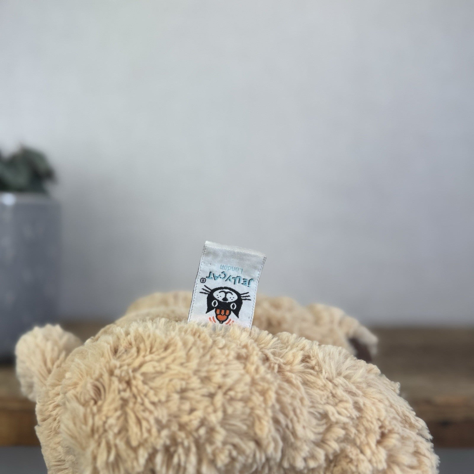 Jellycat Edward Bear Medium - Light Brown Traditional Beige Bear 12" (#2)