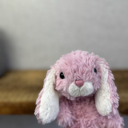 Jellycat Yummy Bunny Tulip - Pink Miniature Beanie Bunny Rabbit Small 5"