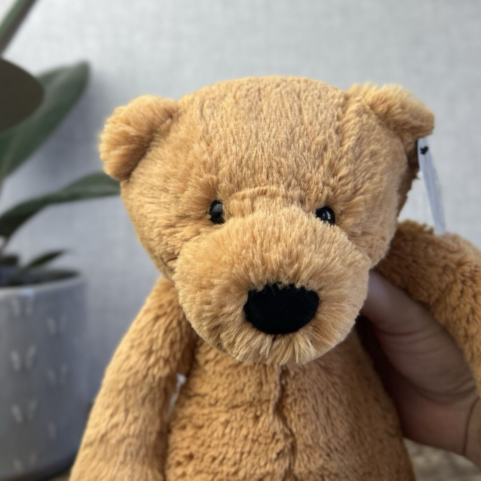 Jellycat Bashful Ginger/orange Bear - Medium Bashful Bear - Retired Bear 12”