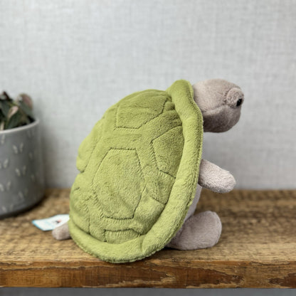 Jellycat Timmy Turtle - Grumpy Turtle Soft Toy (With Tags) Beanie Turtle 12"