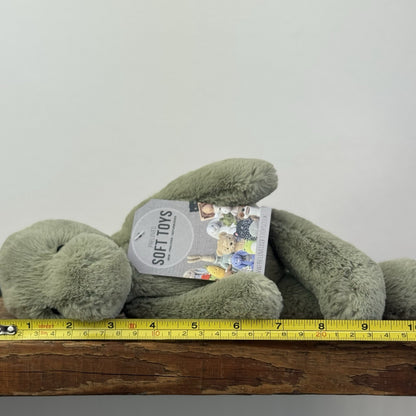 Jellycat Small Boyd Dino - Snugglet Green Super Soft Dinosaur Retired 11"