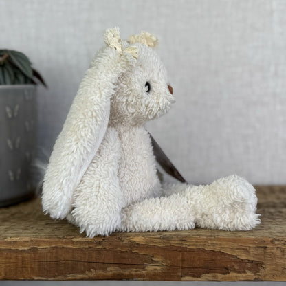 Barbara Bukowski Bears - Small Bukowski Bunny Retired Bow Ears Beanie Plush 12"