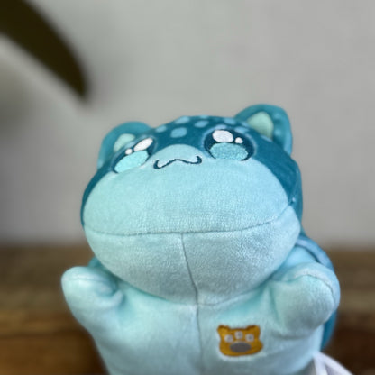Aphmau MeeMeows - Under The Sea Stingray Blue Plush Cat Toy Cute 6"