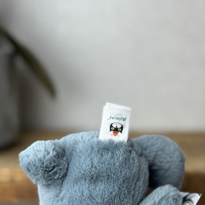 Jellycat Small Dusky Blue Bashful Bunny - Small Grey/Blue Rabbit Bunny 8"