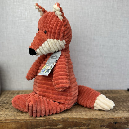 Jellycat Medium Cordy Roy Fox - Orange Corduroy Fox Plush Large Rare Retired 14"
