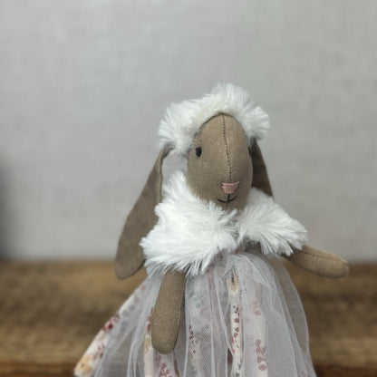Maileg Mini Bunny - Brown Mini Bunny Princess (Custom Princess Outfit)