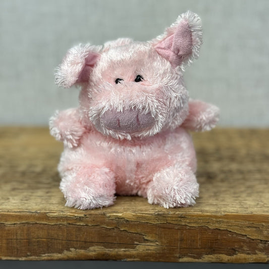 Russ Berrie Luvvies - Celeste The Pig Beanie - Pudding Pig Soft Toy Tiny 4” NWT