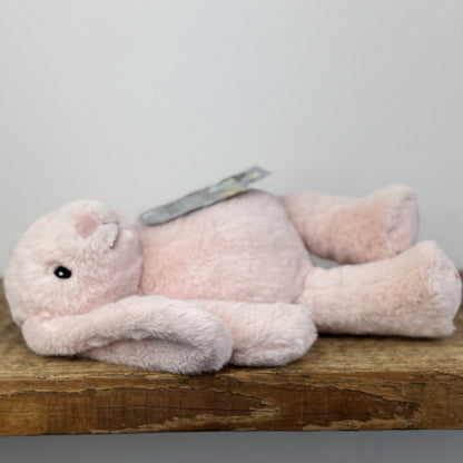 My First Steiff Hoppie Rabbit - Pink Beanie Super Soft Bunny NWOT - 2359