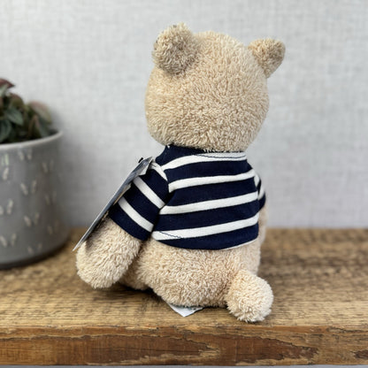 Jellycat Breton Bear - Little Jellycat Textured Bear Navy Striped Jumper NWOT