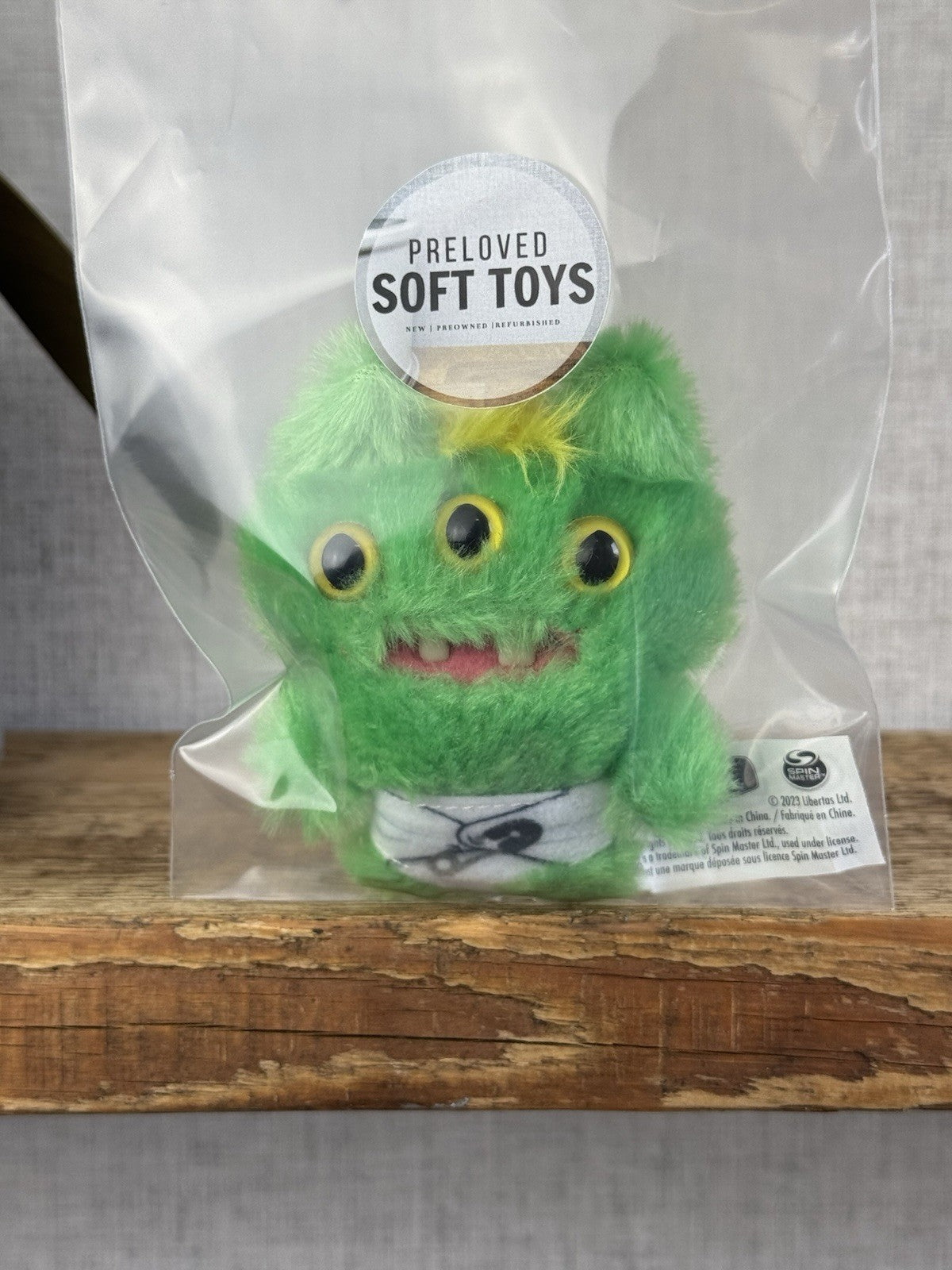 Fuggler Baby Fugg Green Baby Fuggler Reeko Baby Green Three Eyed Mini 