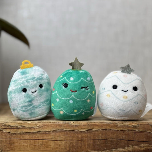Squishmallow Squishville - Christmas Carol, Jollie & Omri - Advent Squish 2023