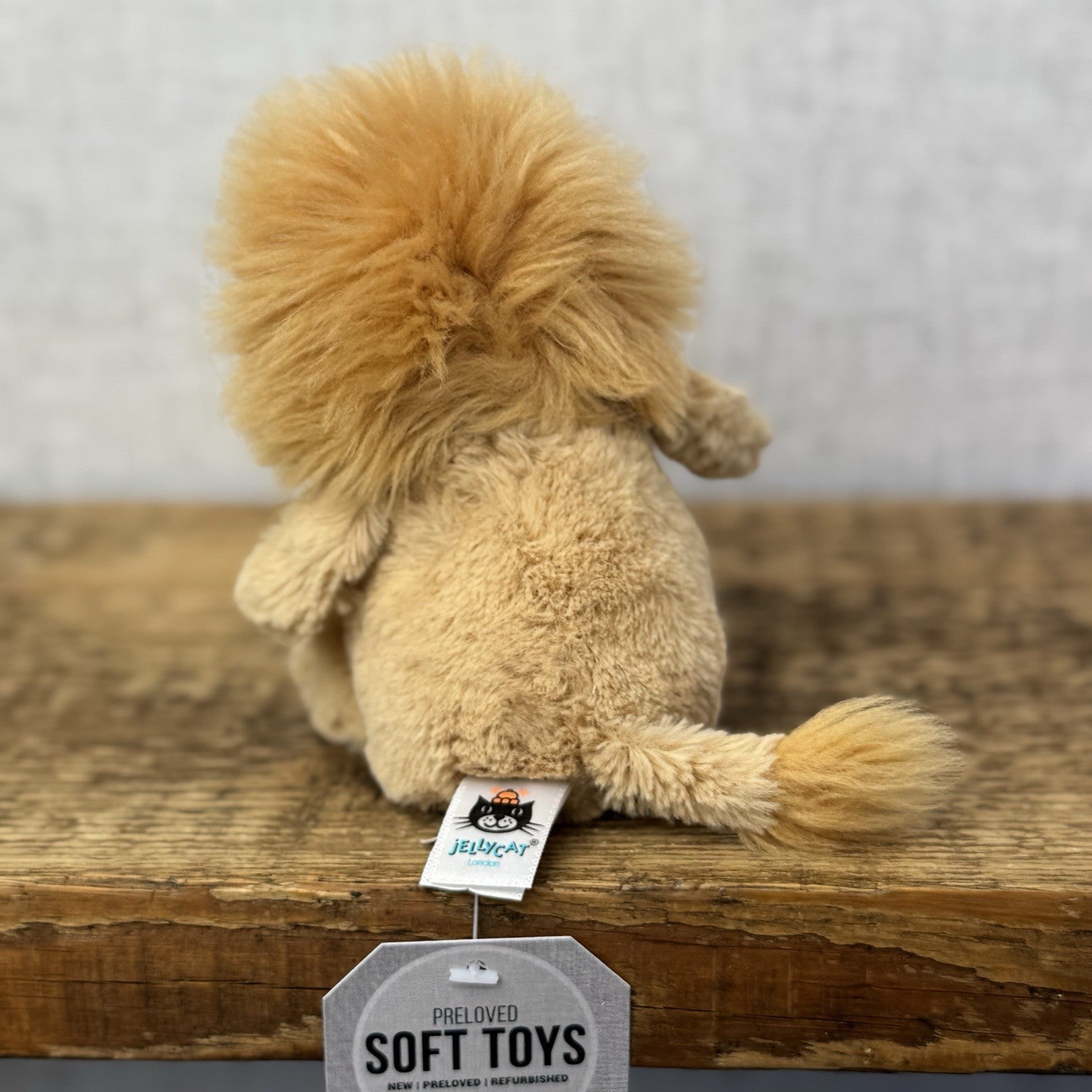 Jellycat Poppet Lion (John Lewis Variation) Small Beanie Lion Soft Toy Rare 5”