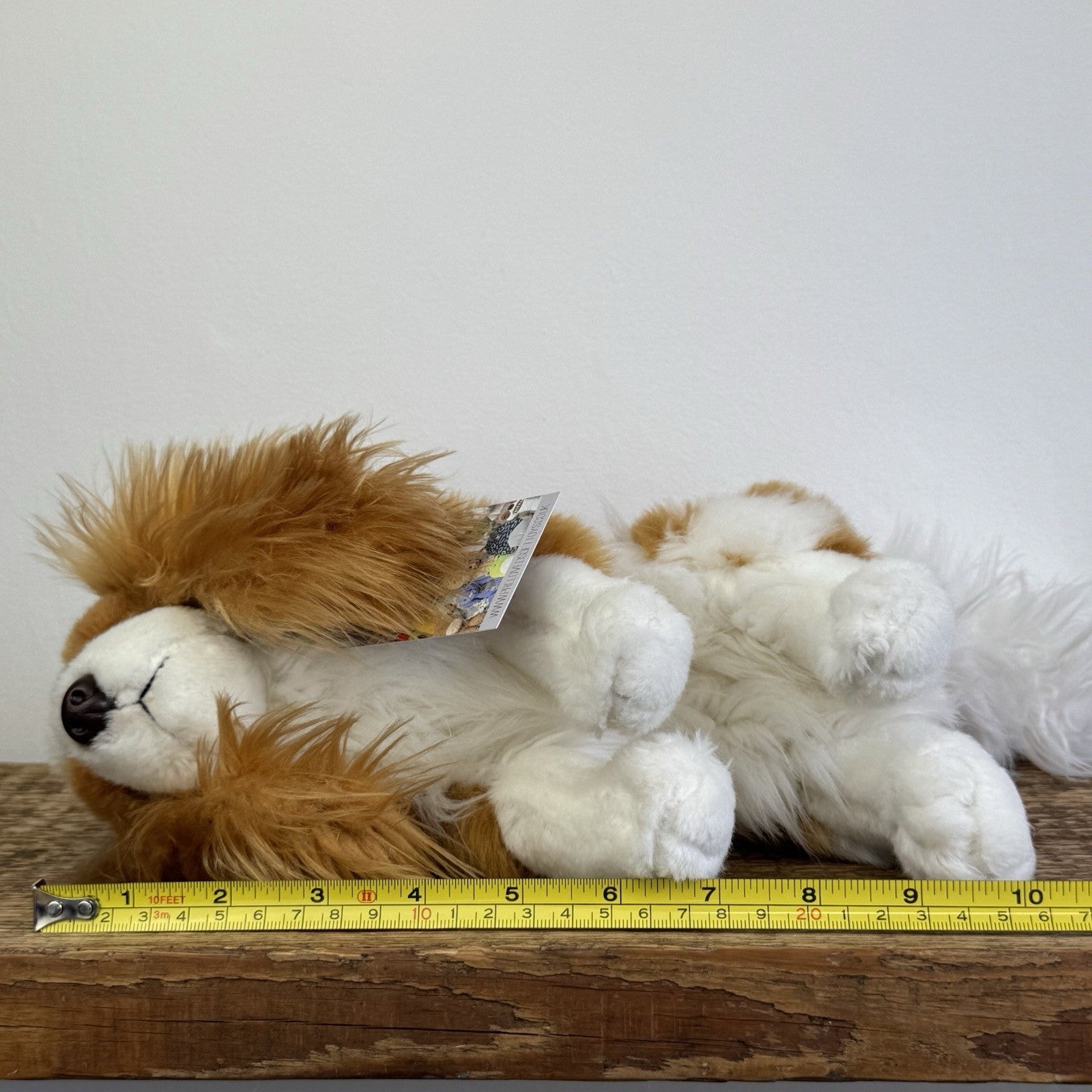 Living Nature King Charles Spaniel Puppy Medium Stuffed Realitic Soft Dog 10"