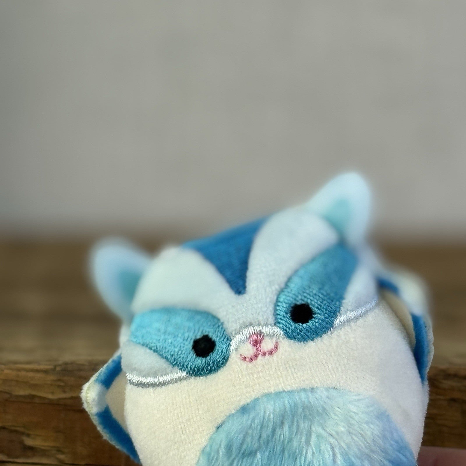 Squishmallow Squishville - Sabino Blue Sugar Glider - Mini Soft Toy Fluffy 2"