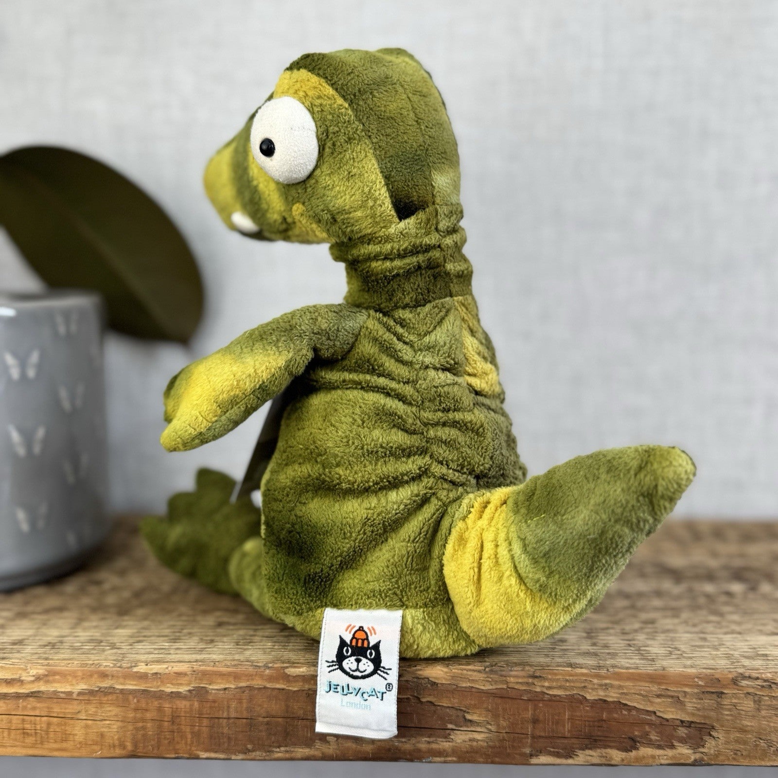 Jellycat Alan Alligator plush soft cuddly toy retired - Crocodile Soft Plush 